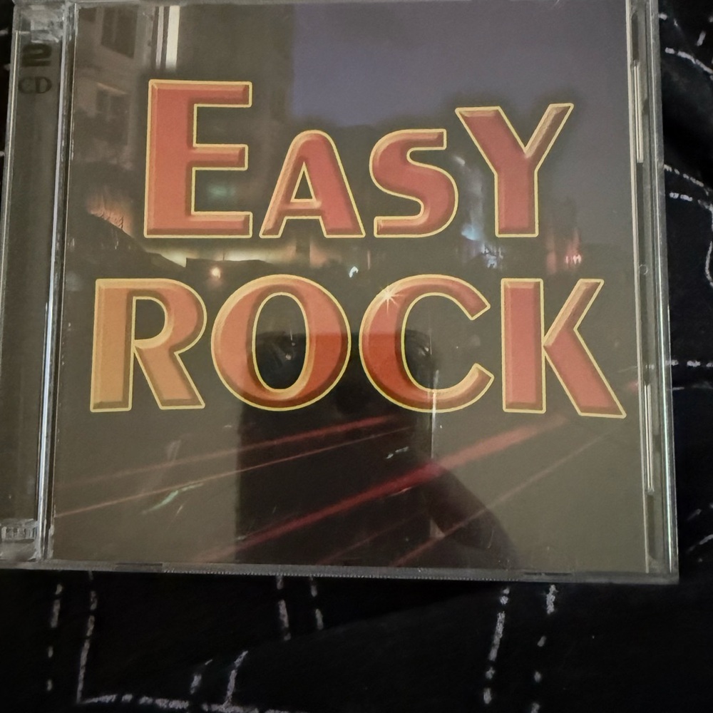 Source Unknown Easy Rock CD with Blue Text